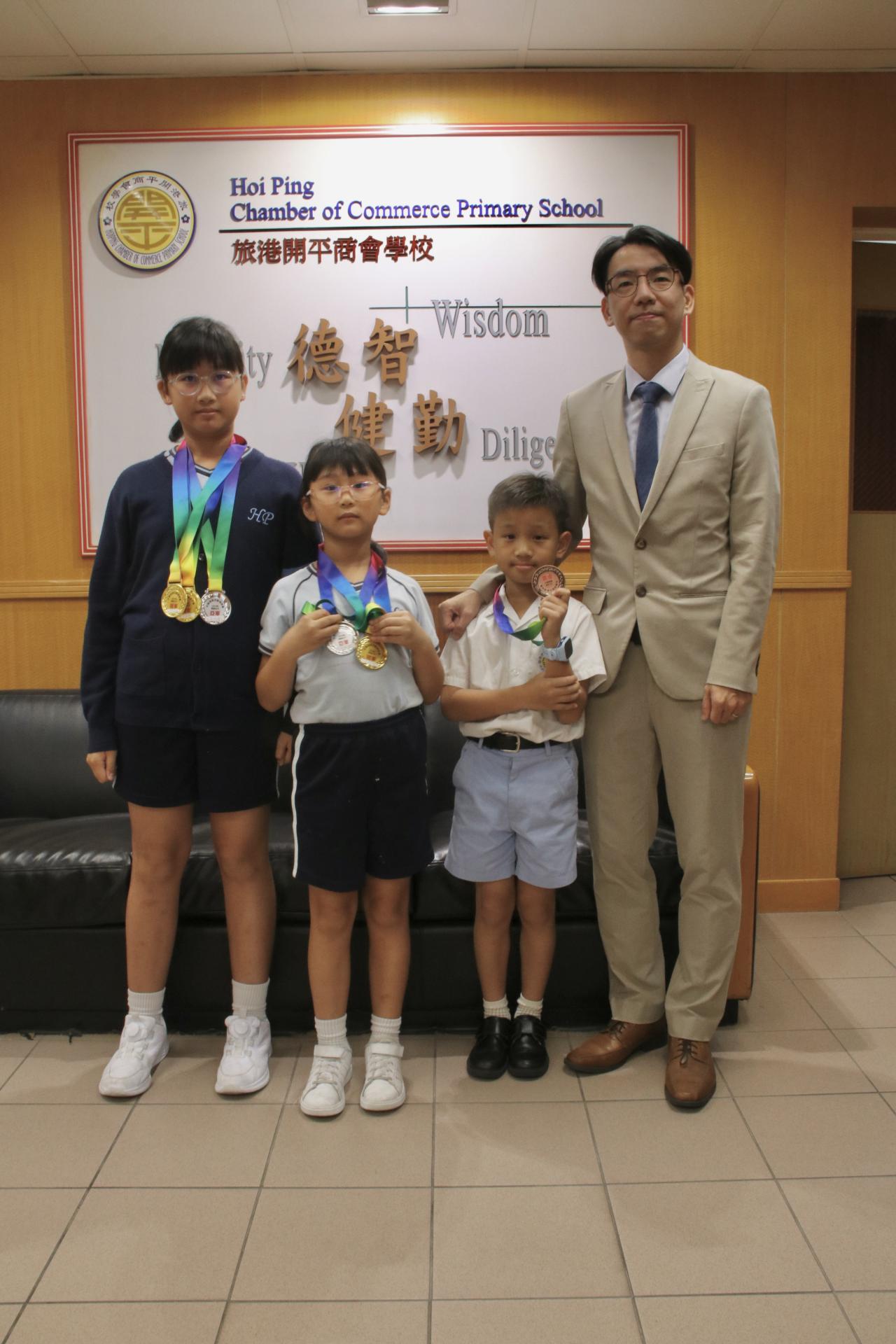 6C李婉嘉 2D李婉瑈 3A易君鴻