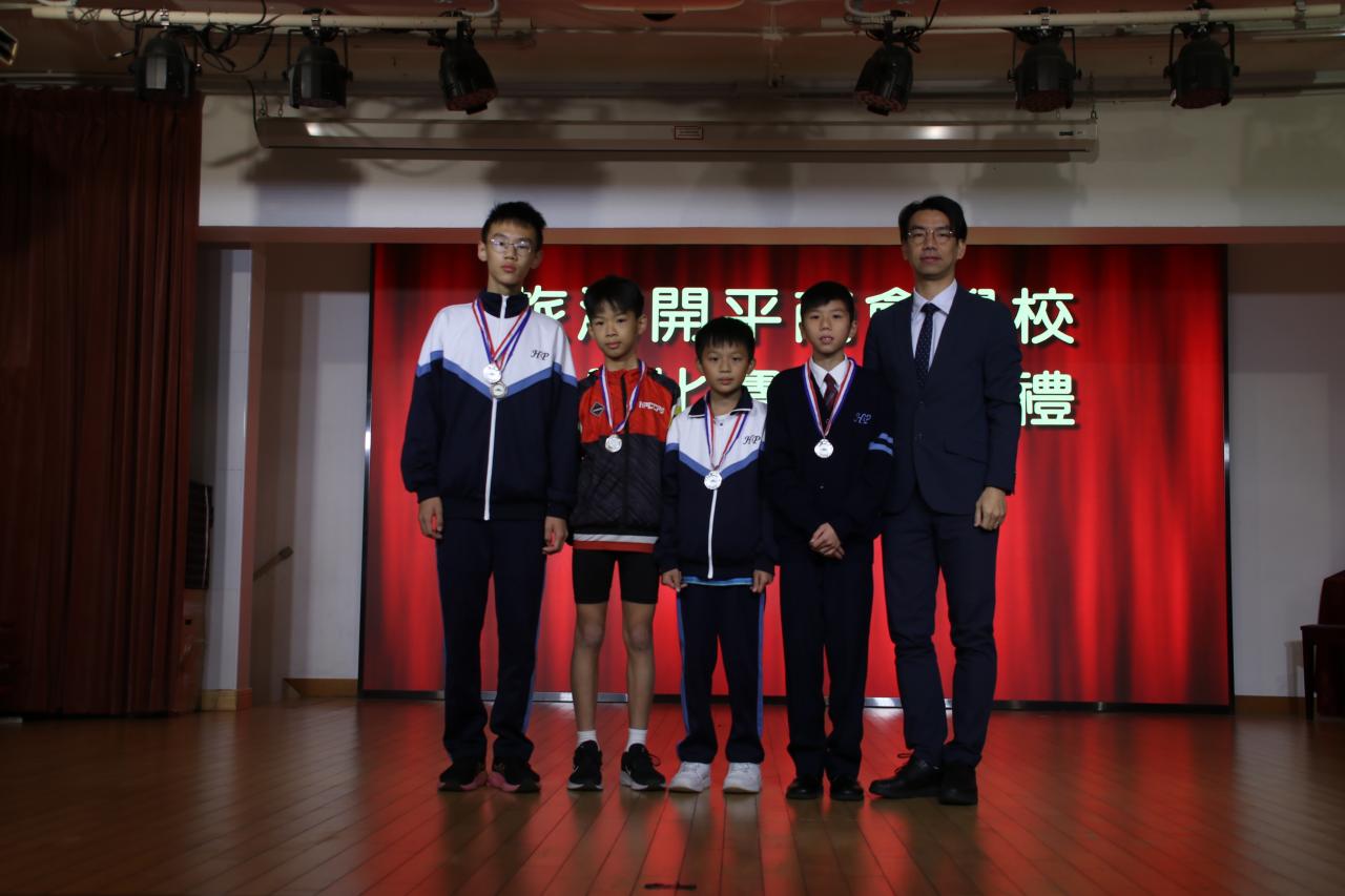 6A 楊皓翔 6B 蔡靖山6D 李輝 6D 沈熙